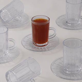Dallaty Glass Tea Set 12Pcs