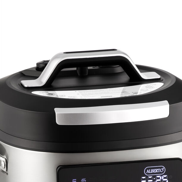 Alberto professional pressure cooker 6l stainless steel image number 3