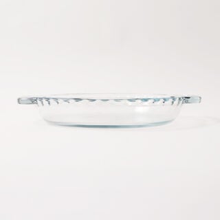 Anchor hocking clear glass pie plate 25cm