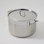 Alberto 14pcs stainless steel anett cookware set with glass lids image number 11