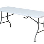 8 Ft Regular Fold In Half Table image number 0