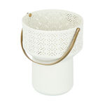 Porcelain Candle Holder White image number 1