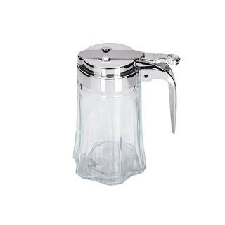 Glass Syrup Dispenser Transparent Color