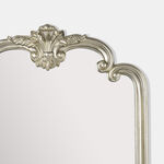 "Homez MDF Wooden Wall Mirror, Gold, 60*100 cm image number 3