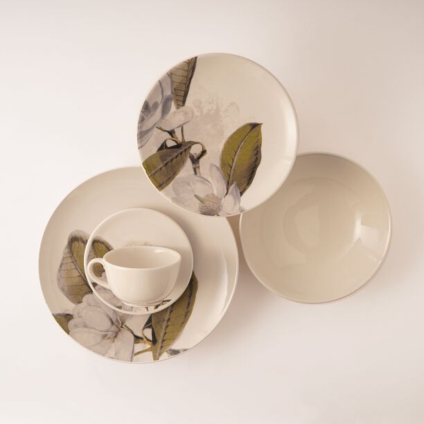 Rio floral 20 pcs porcelain dinner set image number 0