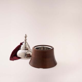 La Mesa wooden container with lid size small 13*13*19cm La Mesa wooden container with lid size small 13*13*19cm