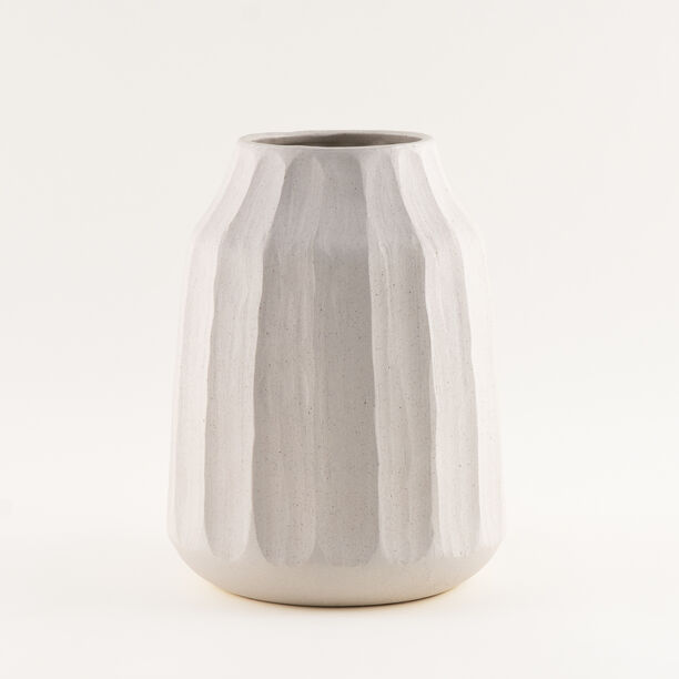 هومز مزهرية بوهو سيراميك 21.5*21.5*27.5سم، أبيض image number 1