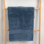 Boutique Blanche blue ultra soft cotton bathroom towl 70*140 cm image number 4