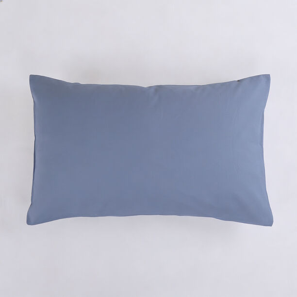 Boutique Blanche Pillow Cover Set 100% Cotton 300Tc Sateen Standard Light Blue 75*50 Cm image number 4