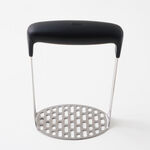 OXO stainless steel potato masher 6*4*3cm, black image number 1
