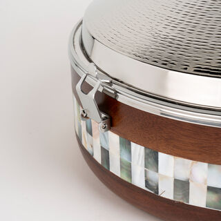 Large Food Warmer nickel Plated