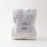 Cottage 100% Polyester Woven Blanket, Off White 130*170Cm image number 0