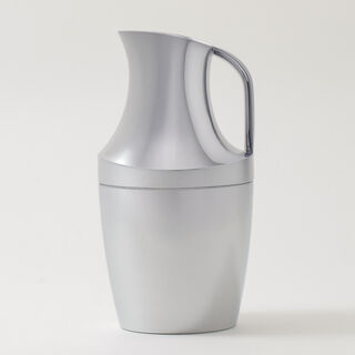 Dallaty 1L stainless steel vacuum flask in silver