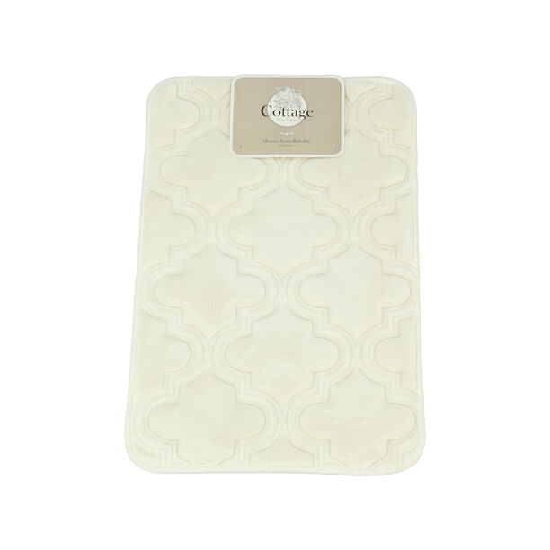 Cottage Bath Mat White 40X60 Cm image number 1