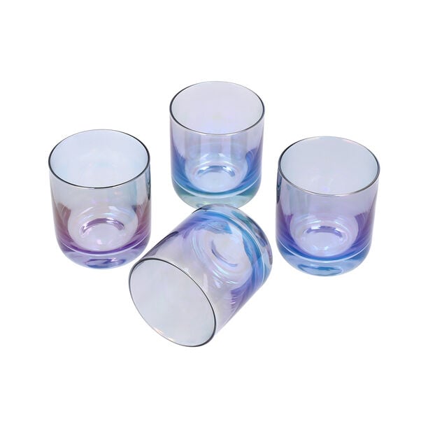 Set Of 4 Clear Dof With Blue image number 1