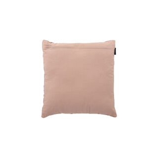 Cottage Jute Cotton Twill Cushion 50*50 cm Warm Pink