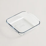 Anchor hocking clear glass square cake dish 1.89ltr image number 0