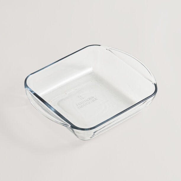 Anchor hocking clear glass square cake dish 1.89ltr image number 0