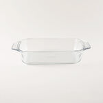 Pyrex Clear Rectangular Glass Roaster Classic, 2L, 31 Cm image number 0