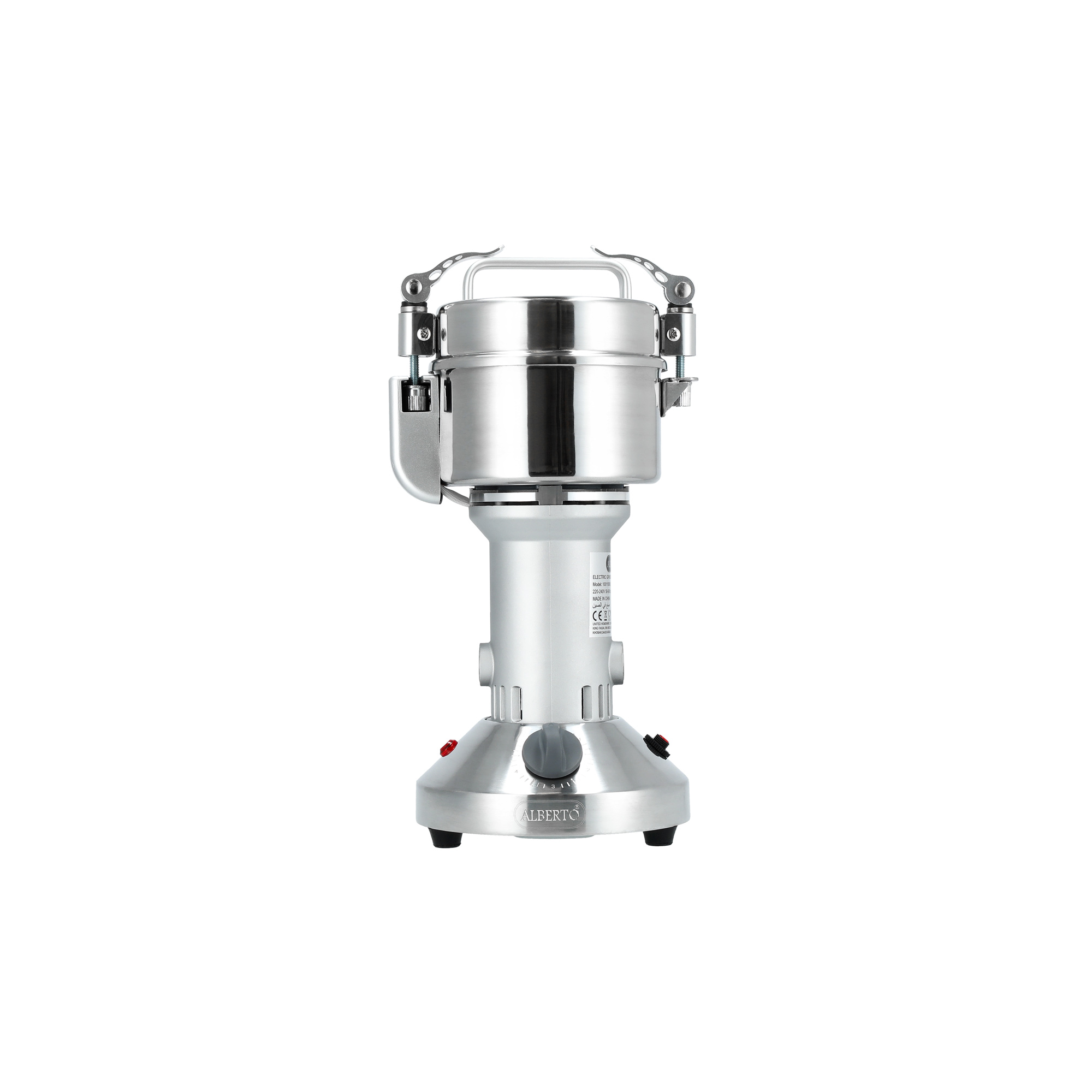 

Alberto metal silver coffee grinder 800W 150G