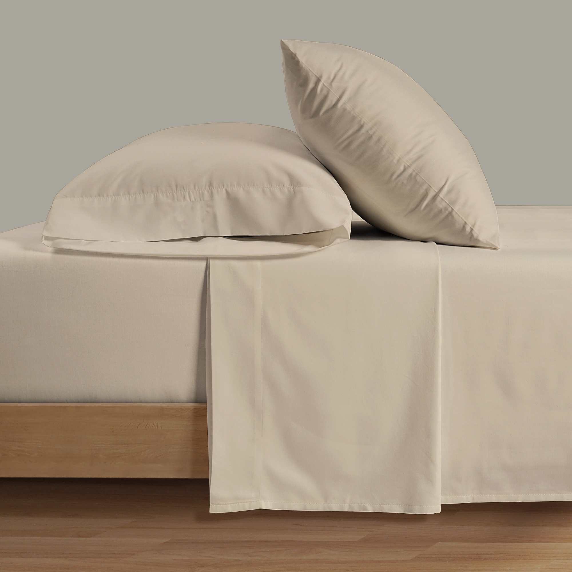 

Cottage Cotton Twin Size Fitted Sheets, Beige 120*200 Cm