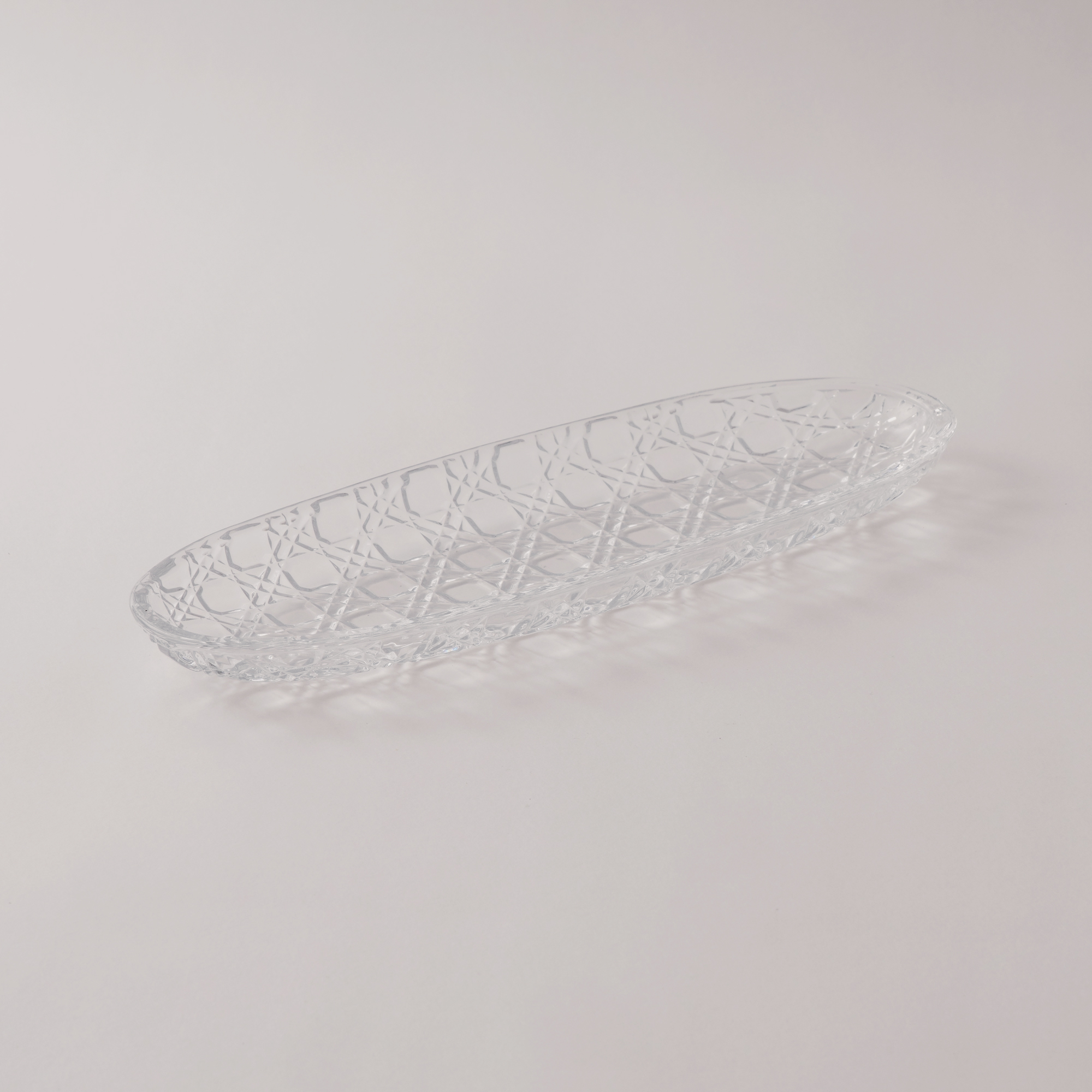 La Mesa glass serving platter 30.1*10.7*2.5 cm