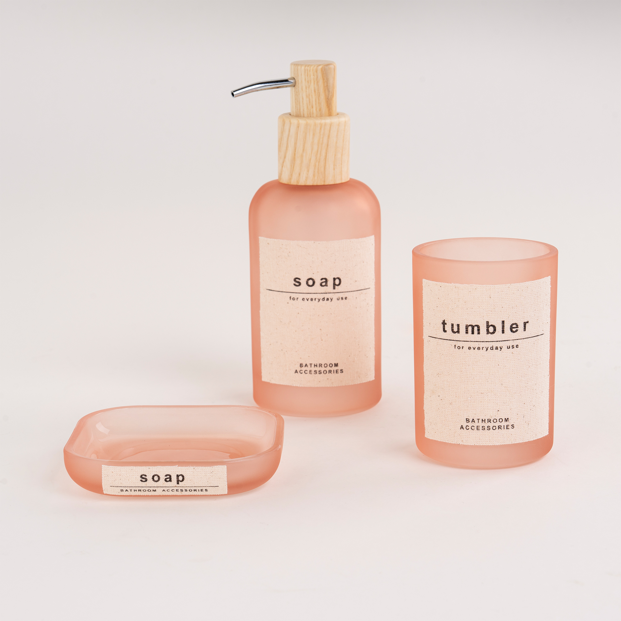 

3 Piece Bath Accessories Set