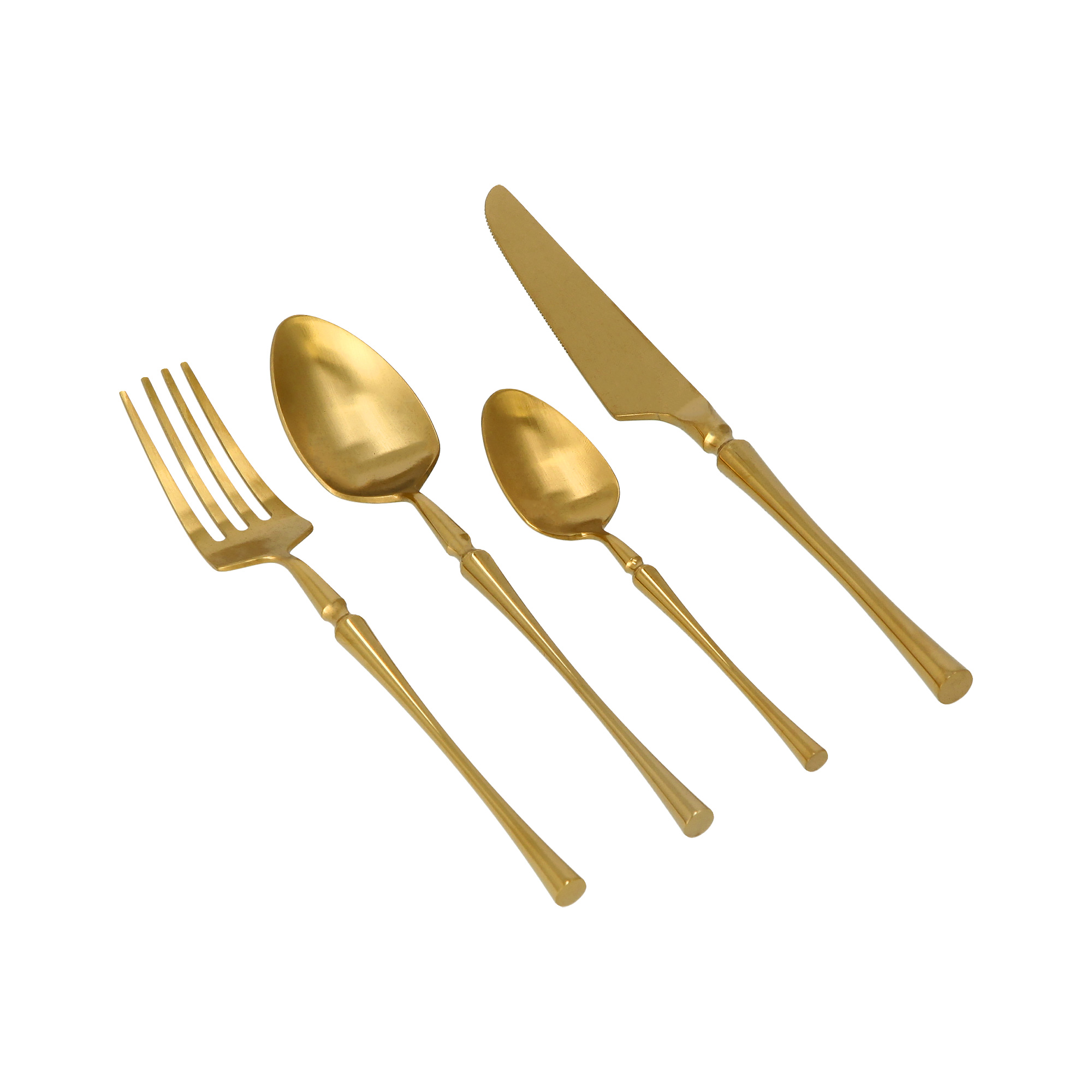 

16 PCS CUTLERY SET GOLD