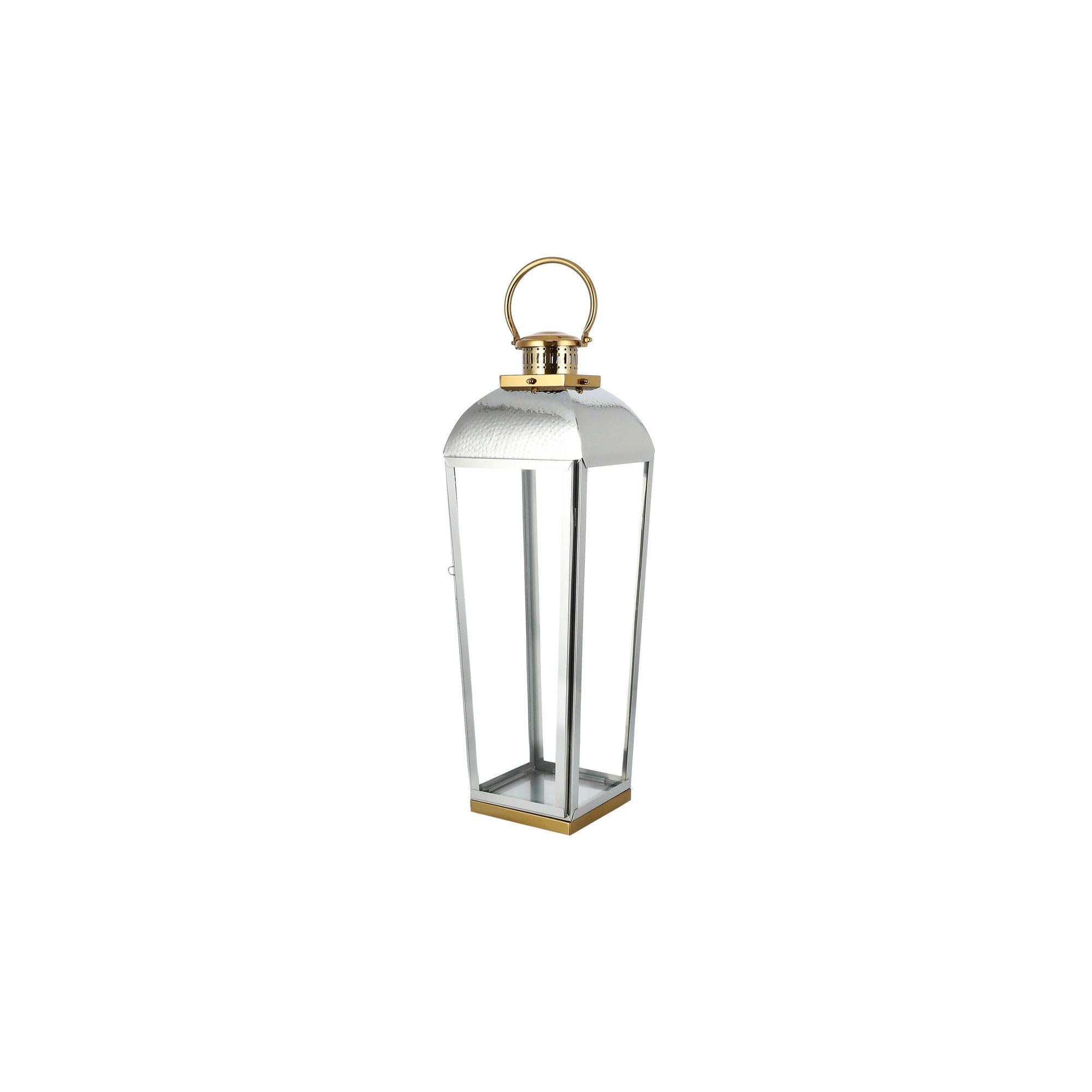 

Lantern Gold And Silver 25.4 Cm X Ht:71 Cm