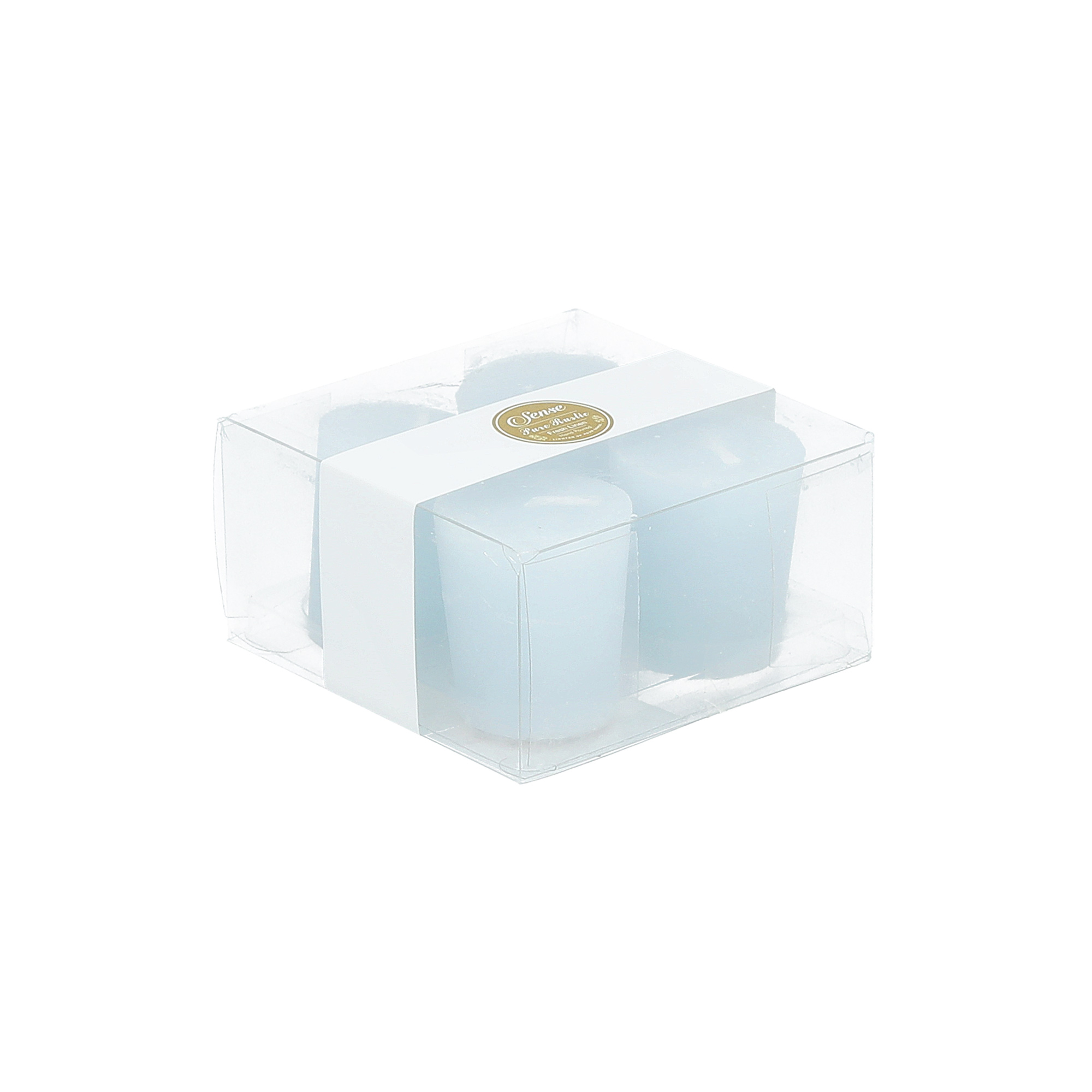 

Light Blue Votives With 3% Fragrance 4.3*4cm