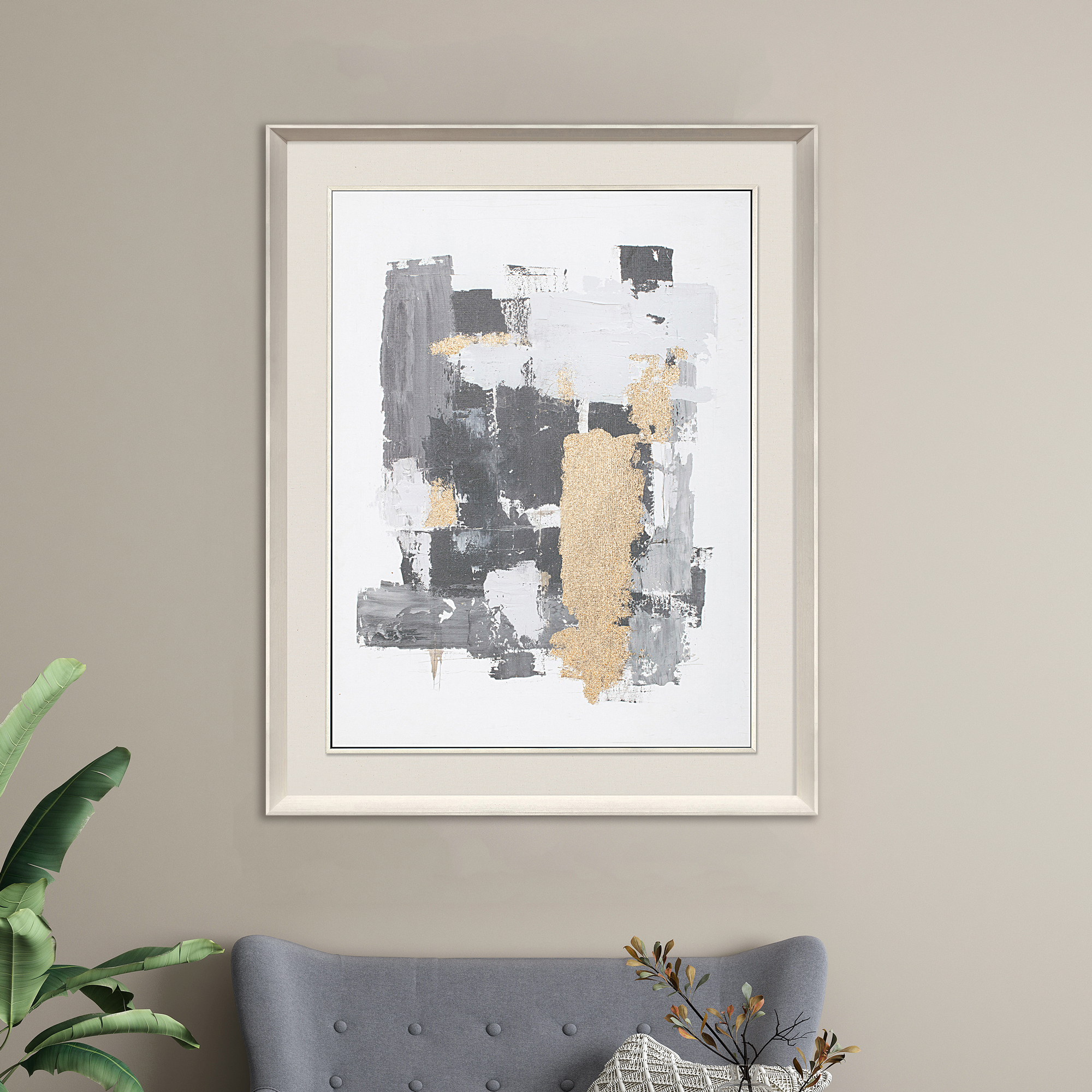 

Homez abstract art on canvas in frame 114*144cm