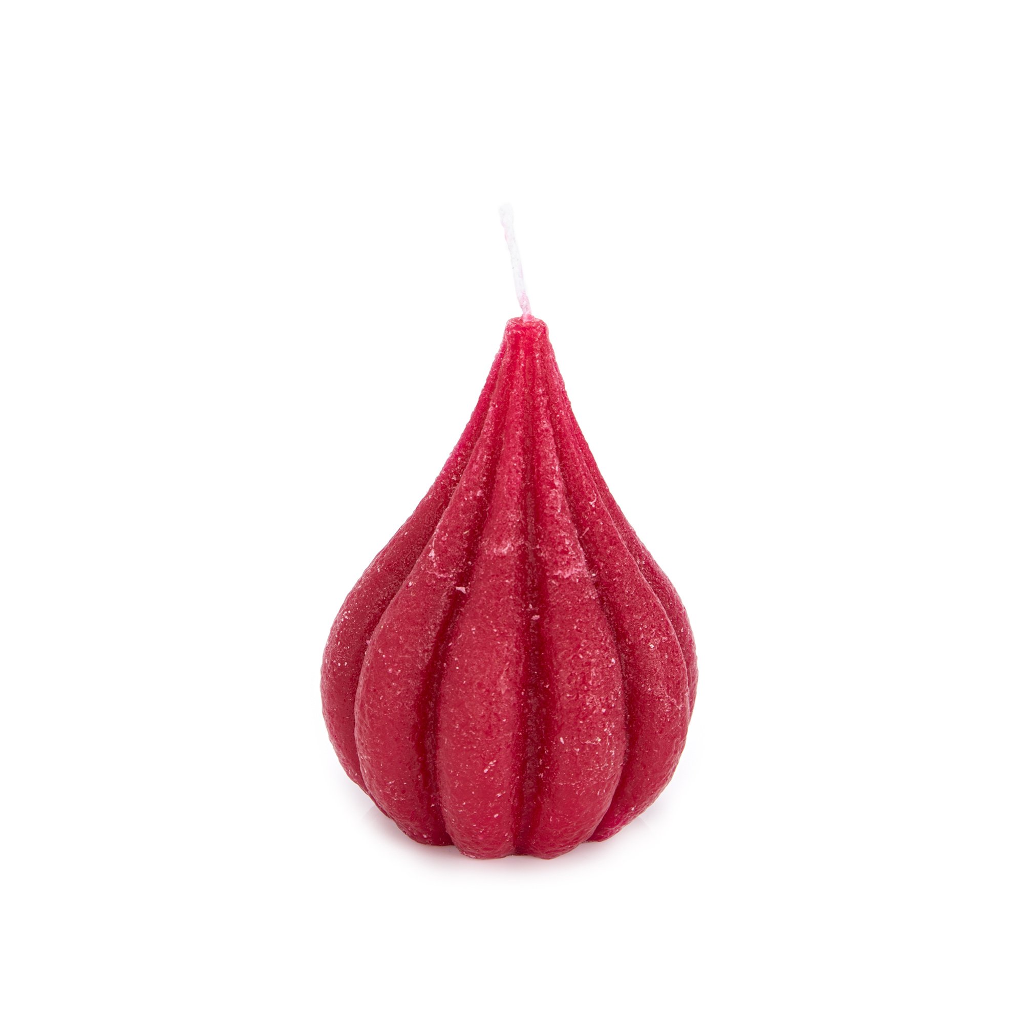 

Pear Shape Candle Rustic Burgundy Berry