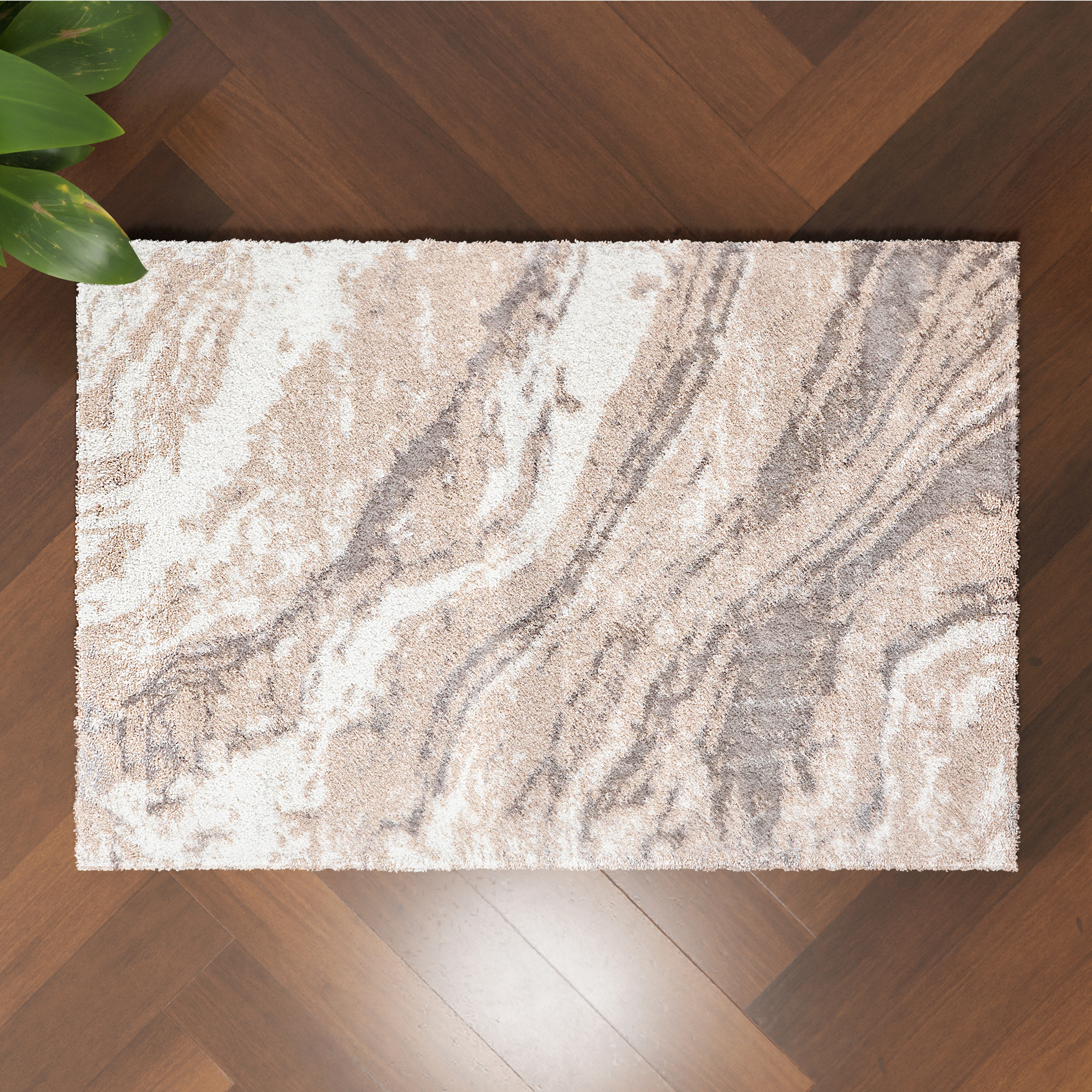 

Boutique Blache beige cotton bathmat 60*90 cm
