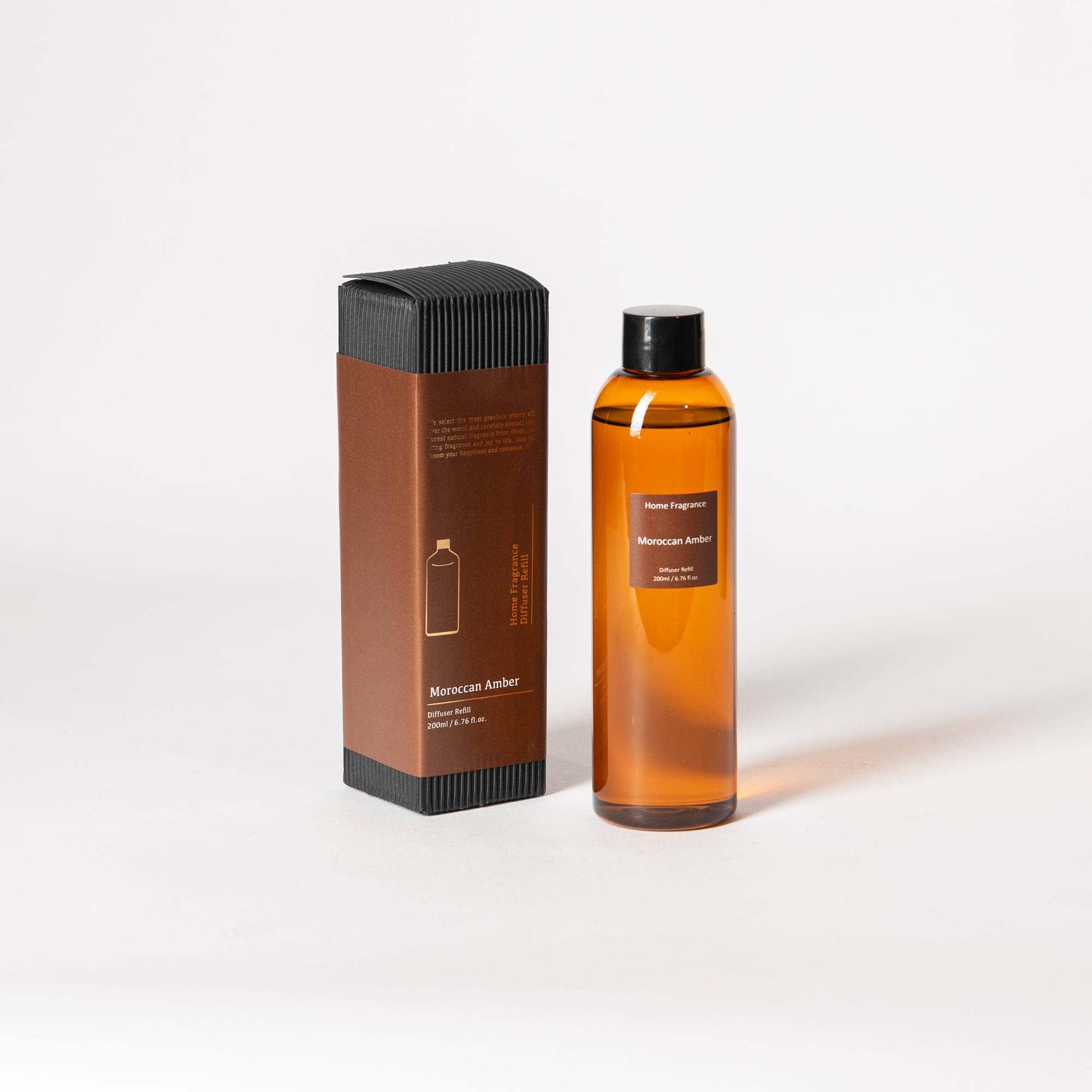 

Moroccan amber diffuser refill bottle 200Ml