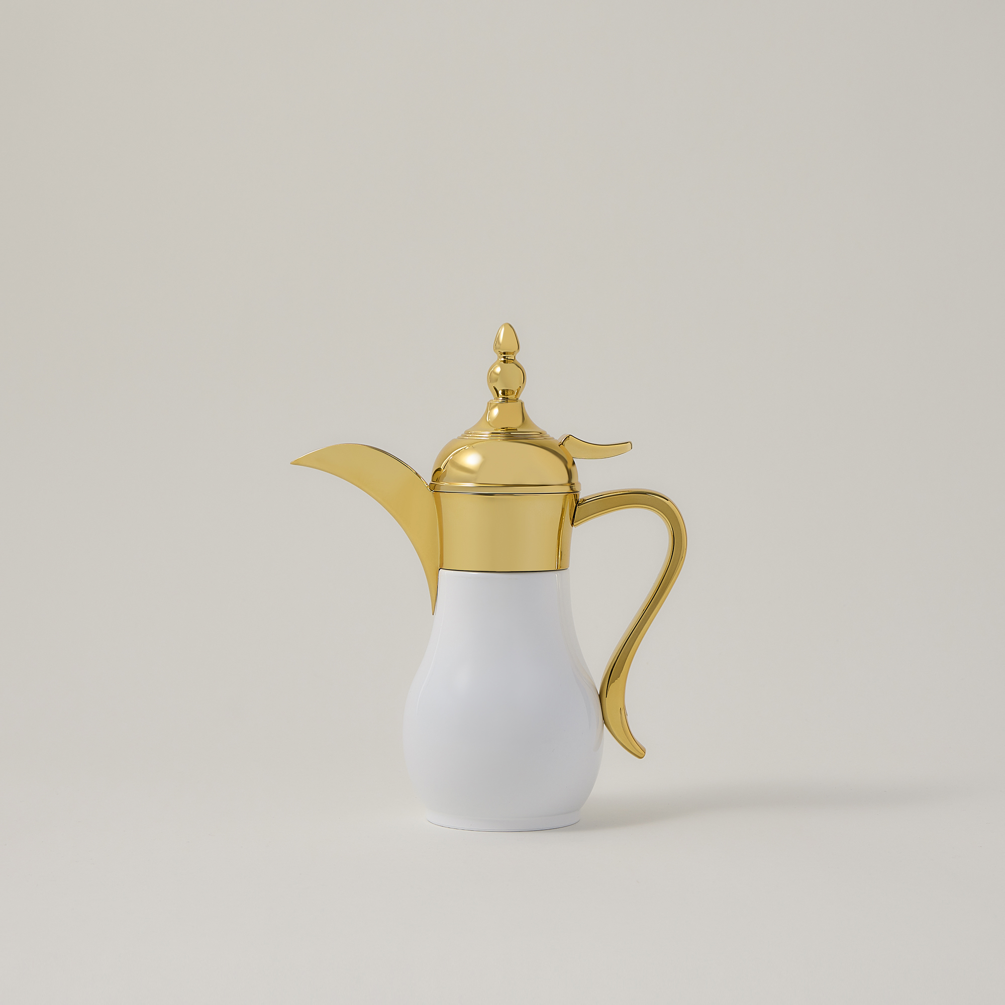 

Dallaty white/gold mini vacuum flask 300 ml