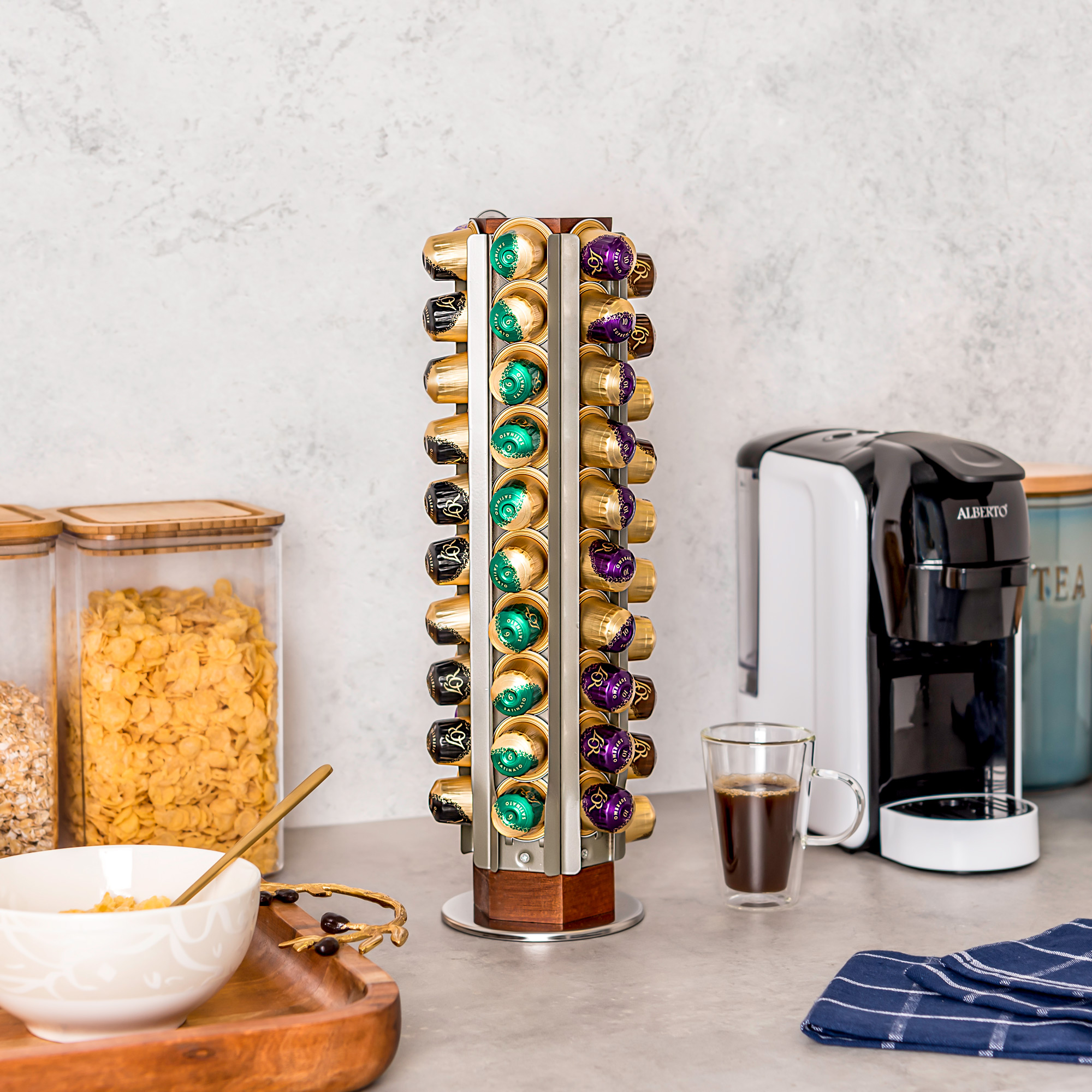 

Rotating Capsule Stand