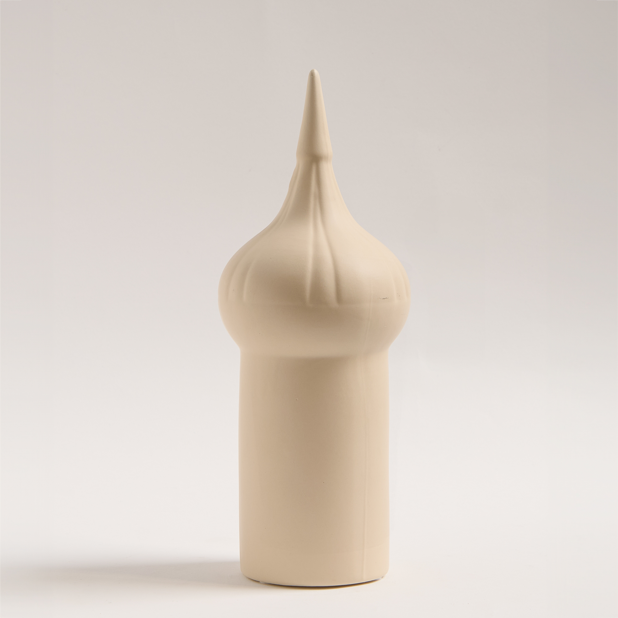 

Homez beige ceramic Ramadan decoration 10.2*10.2*27.5 cm