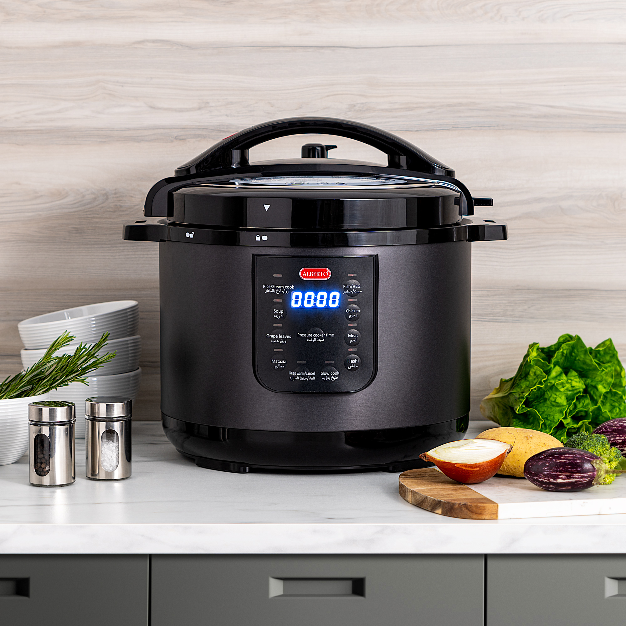 

Alberto 10L 1400W granite pressure cooker