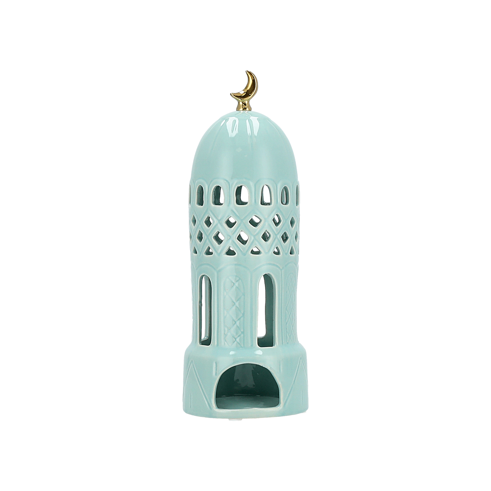 

Ceramic T Light Candle Holder 10.2*10.2*27.8 Cm