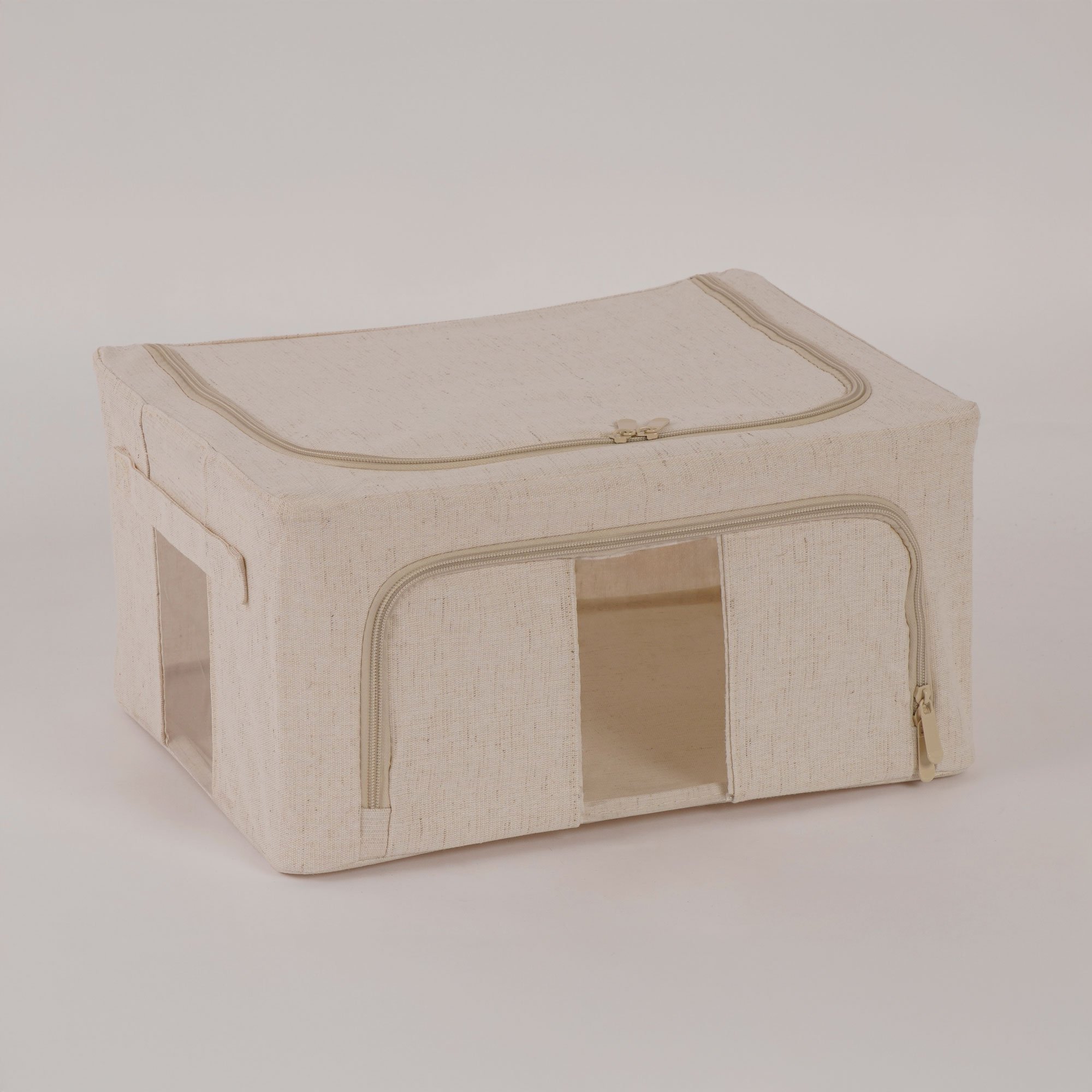 Homez Small Quilt Storage Organizer, Beige 31*41*34 Cm