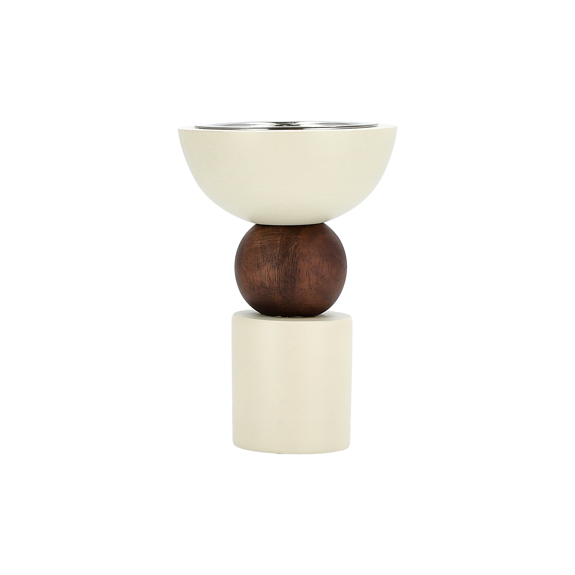 

Oud Burner Wood And Marble Dia 11* Ht: 17 Cm