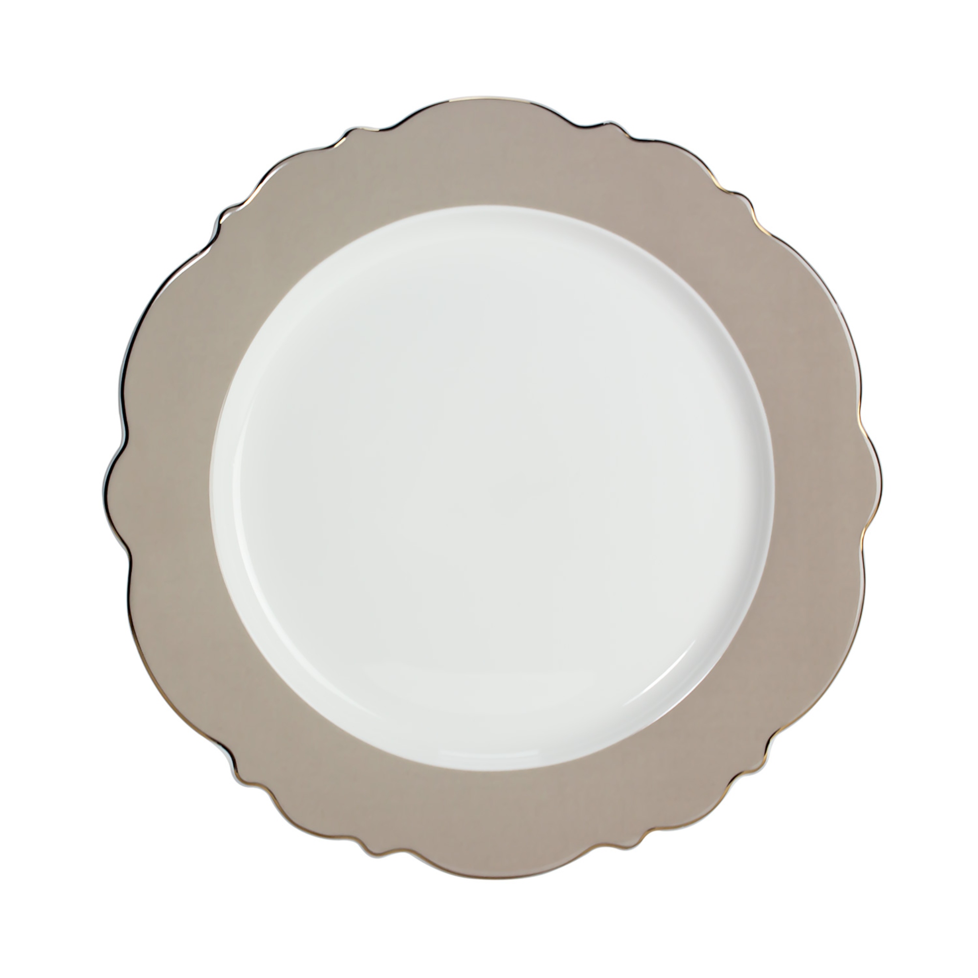 

La Mesa 12" Chargers 2 Pieces Set Gold Rim