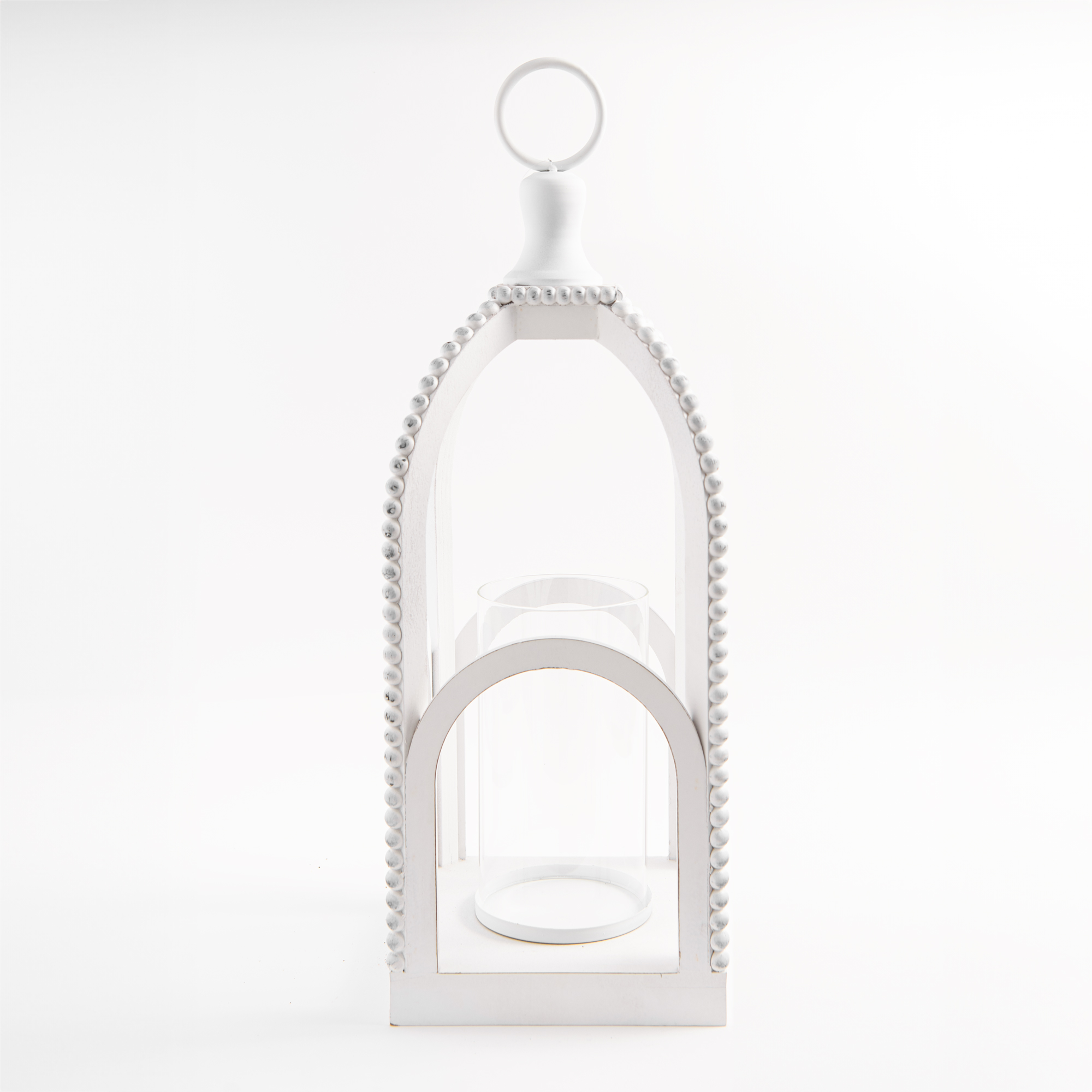 

White lantern 22*22*63 cm