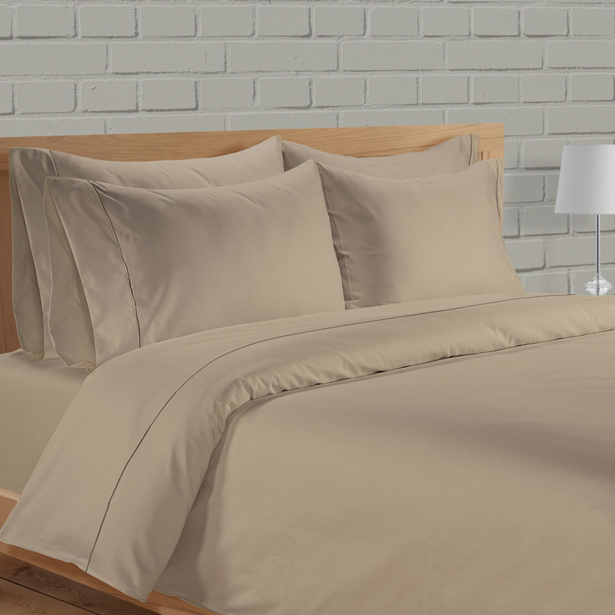 

Percale Cotton 3 Pieces Twin Duvet Cover Set