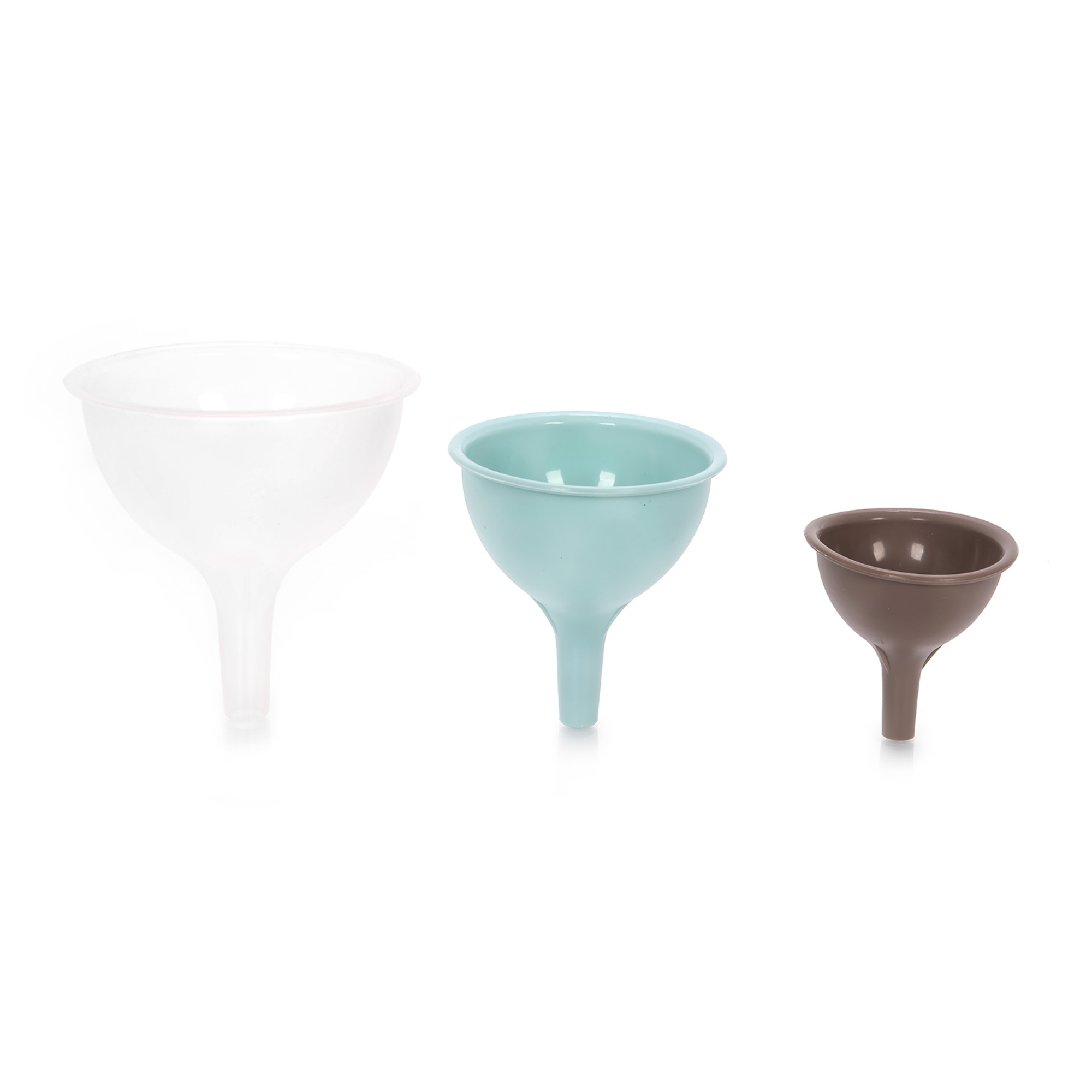 

Alberto 3 piece silicone funnel set