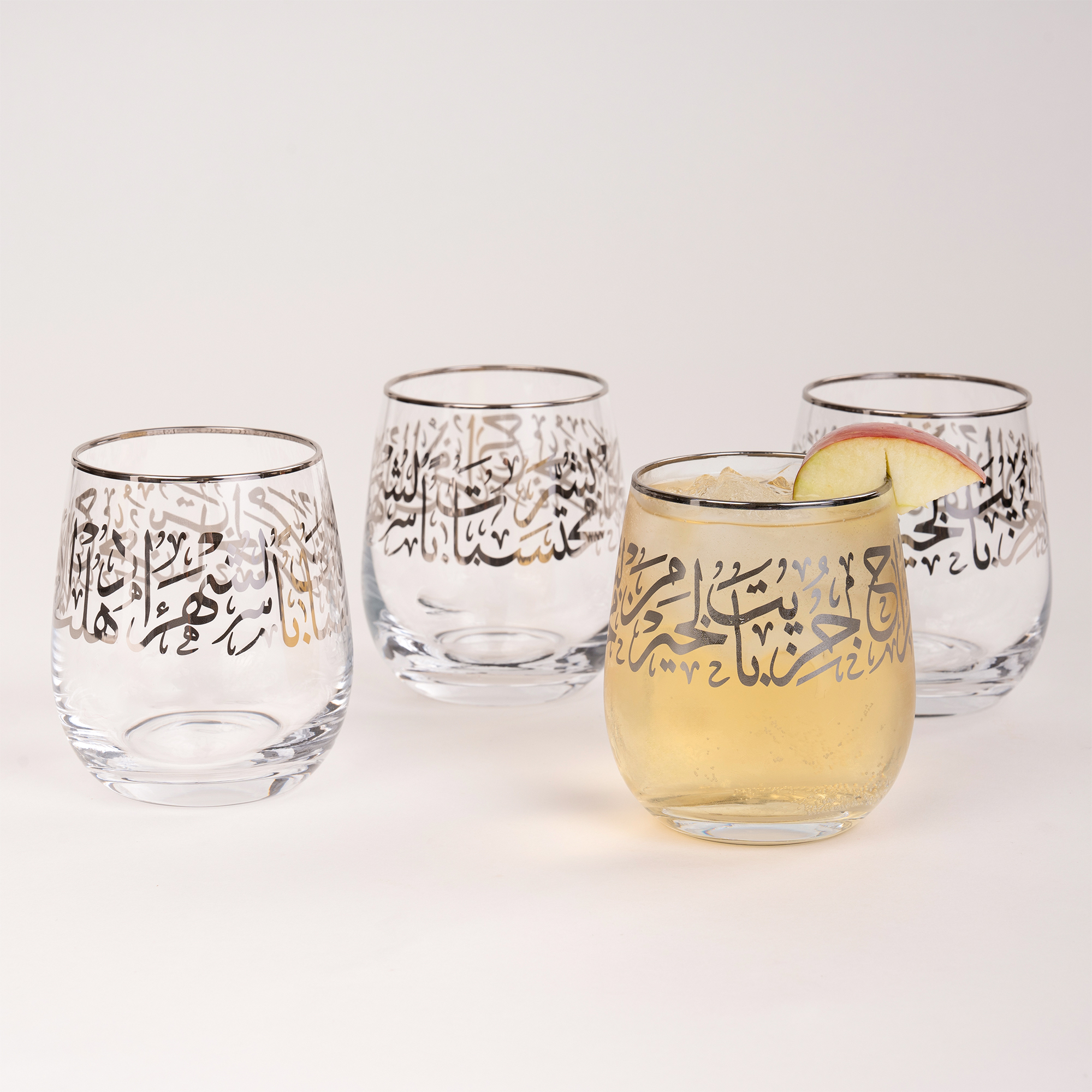 

Misk 4 Pieces Glass Dof Tumblers
