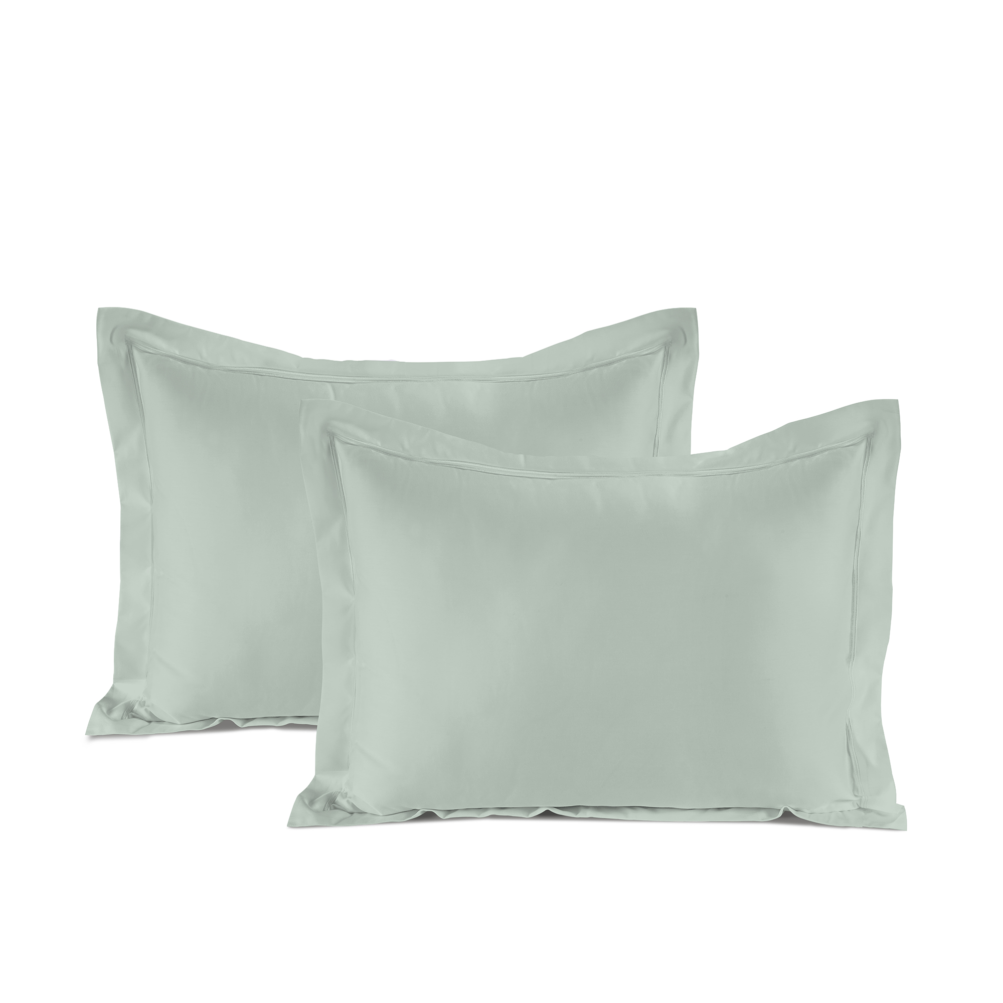 

Cottage 2 pcs mint green percale cotton pillowcases 50*75 cm 200 thread count