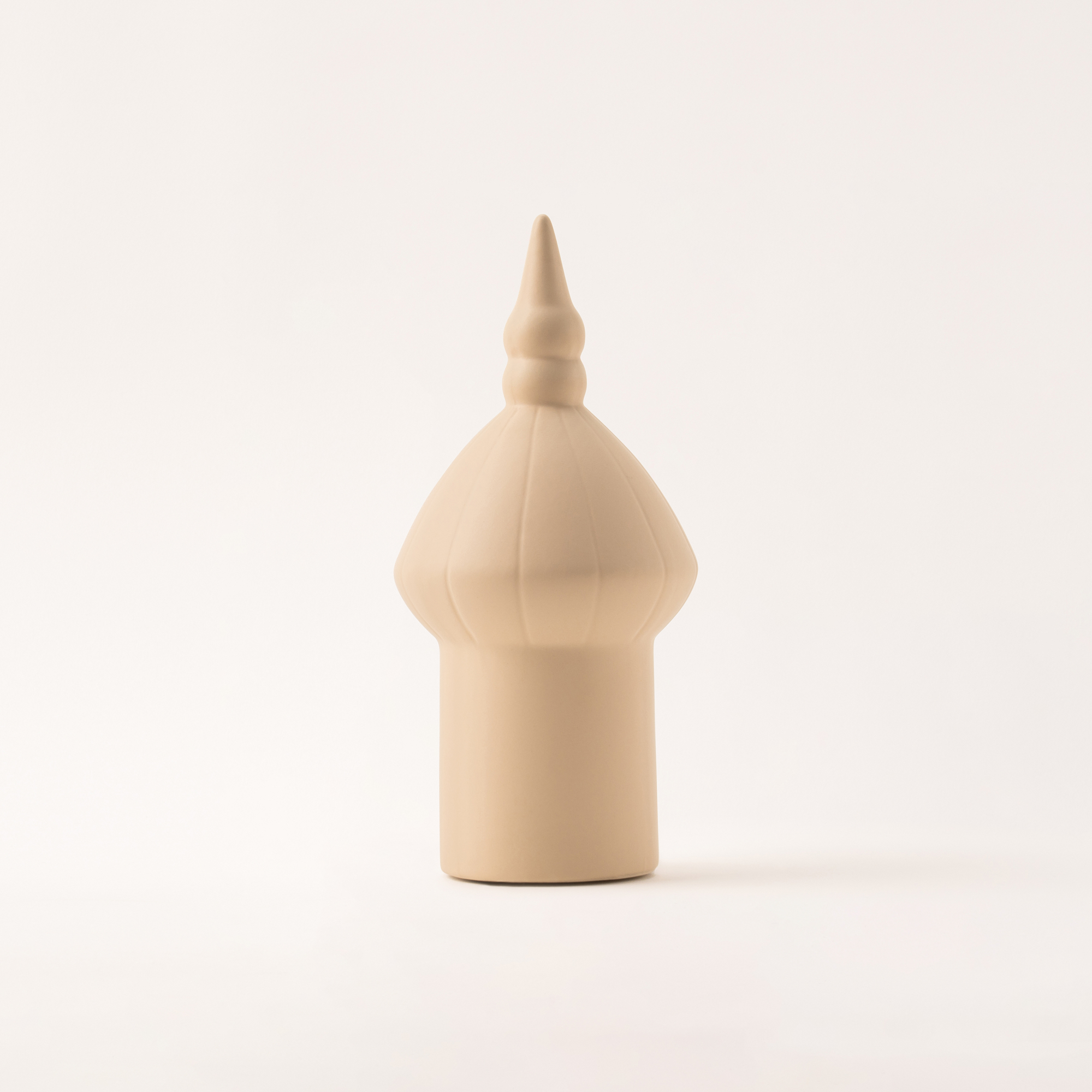 

Homez beige ceramic Ramadan decoration 11.5*11.5*25.2 cm