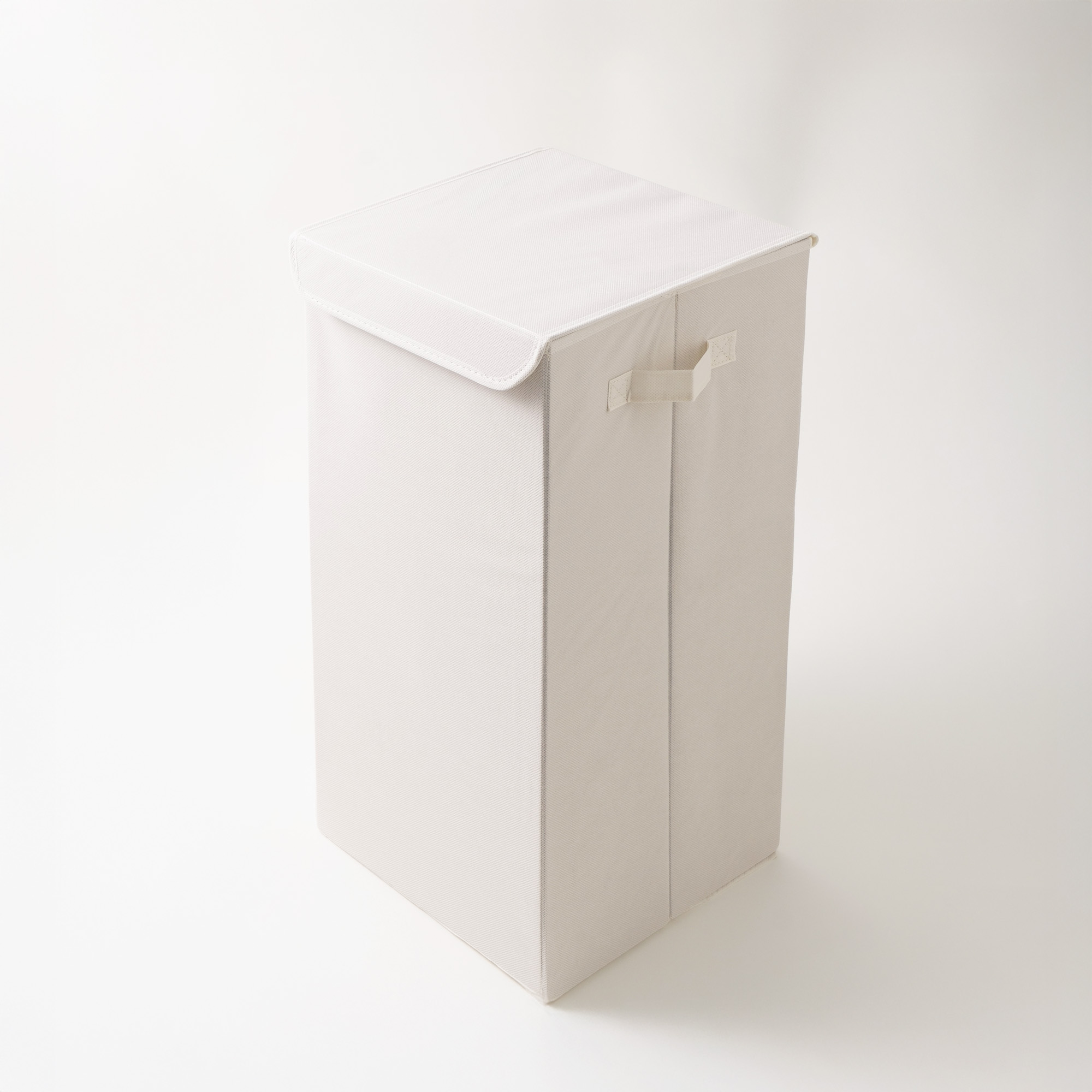 Homez polyester clothes organizer laundry box, beige 62*32*17