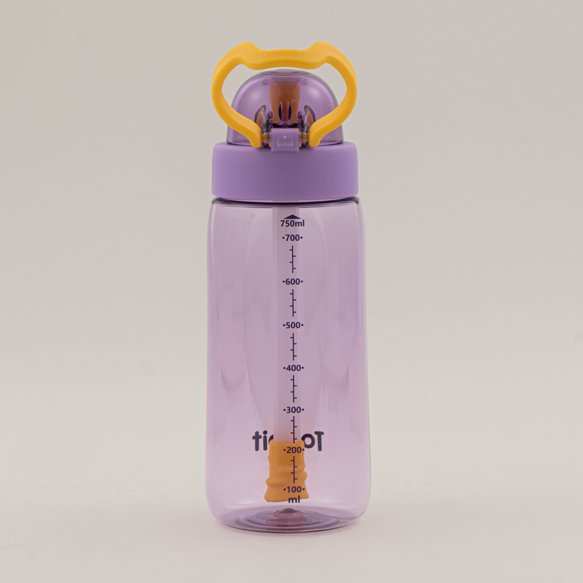 Pentola plastic water bottle 750ml, purple